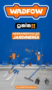 Herramientas jardinería WADFOW 2025