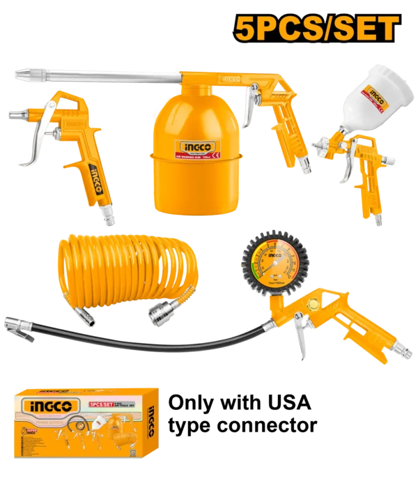 JUEGO DE 5 PIEZAS HERRAMIENTAS DE AIRE