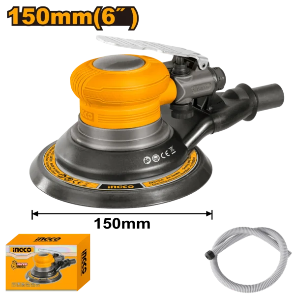 LIJADORA NEUMATICA 6" - 10500RPM- INGCO