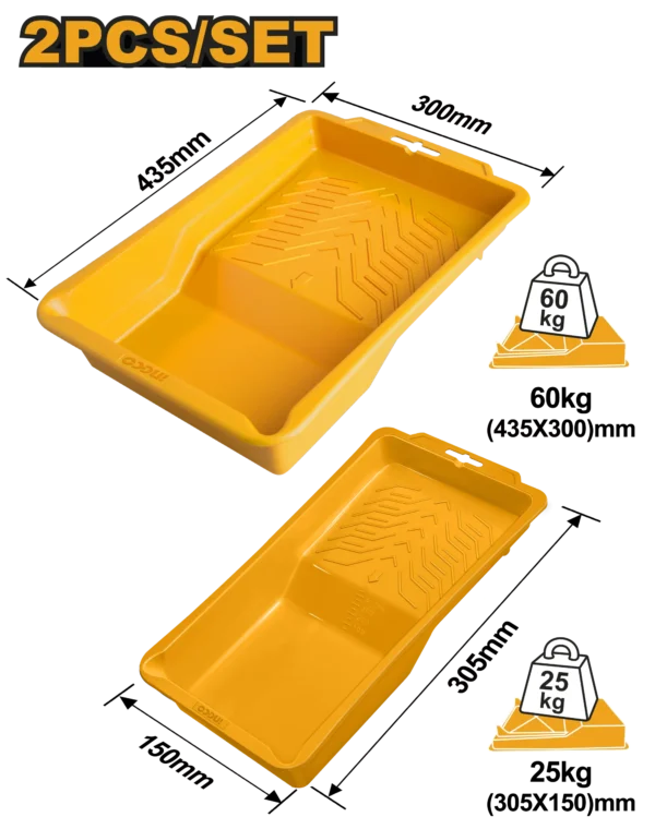 BANDEJA PARA PINTAR 2 PCS/SET INGCO