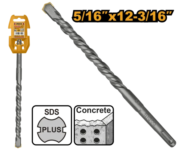 BROCA SDS PLUS 5/16" X 12-3/16" INGCO