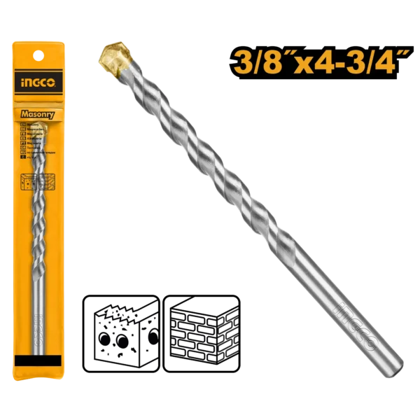 BROCA DE CONCRETO M2 3/8"X4-3/4" INGCO