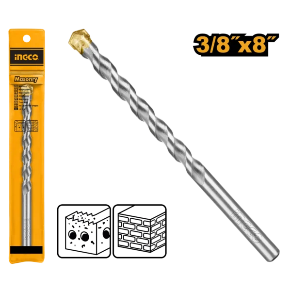 BROCA DE CONCRETO M2 3/8"*8" INGCO