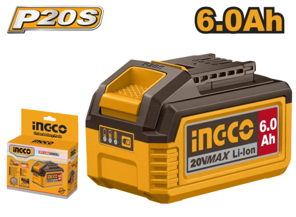 BATERIA 20V 6,0 AMP INGCO