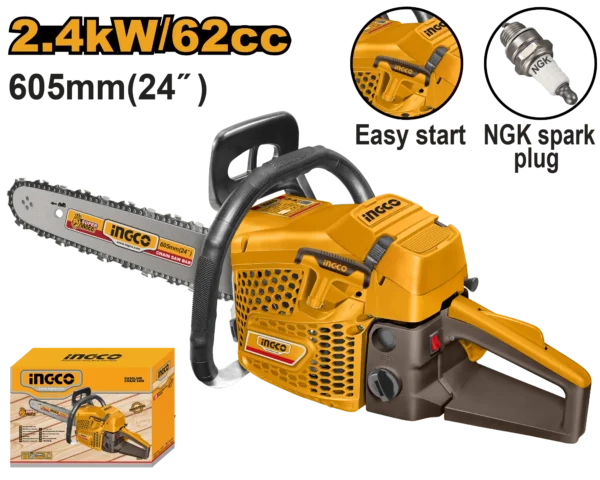 MOTOSIERRA A GASOLINA 24" INGCO