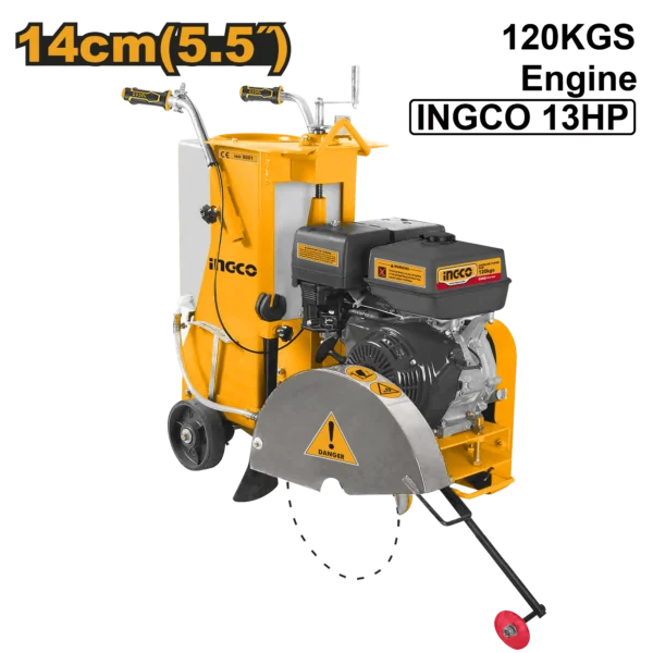 SIERRA PARA CORTAR ASFALTO A GASOLINA 16" INGCO