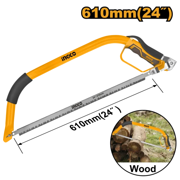 ARCO DE SIERRA PARA MADERA 24" INGCO