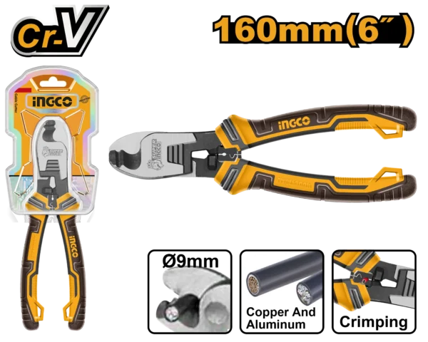 CORTADOR DE CABLE TAMAÑO: 6 "/ INDUSTRIAL INGCO