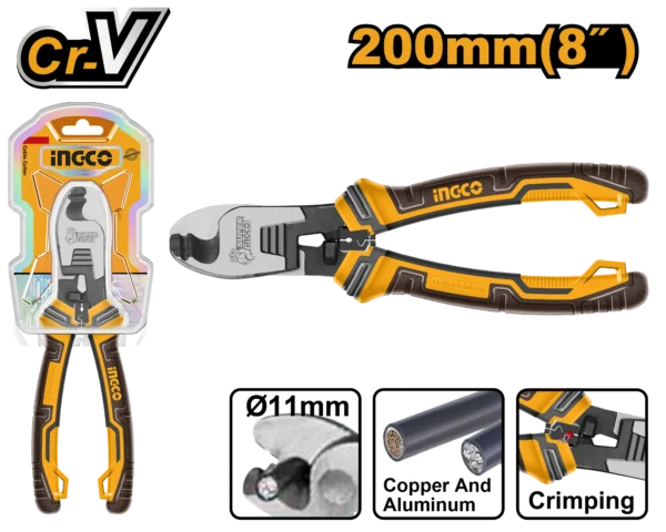 CORTADOR DE CABLE TAMAÑO: 8 "/ INDUSTRIAL INGCO