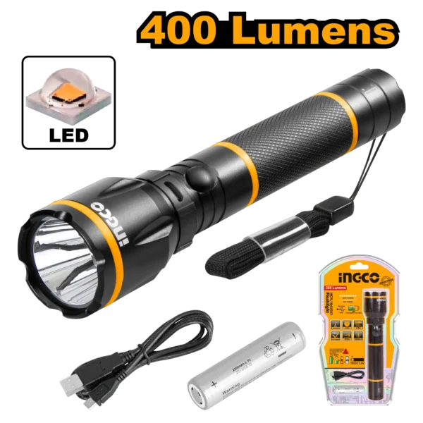 LINTERNA LED 450LUM INGCO