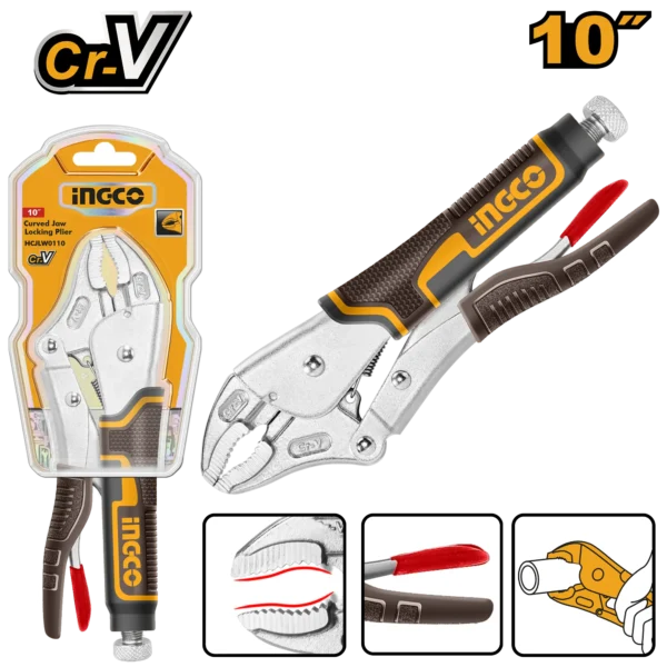 PLAYO DE PRESION CURVO 10" HRC52-HRC56 INGCO