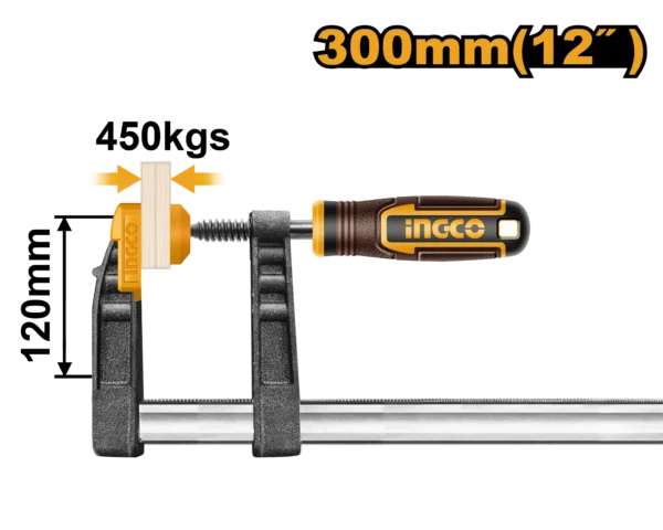 PRENSA F 120X300MM INDUSTRIAL INGCO