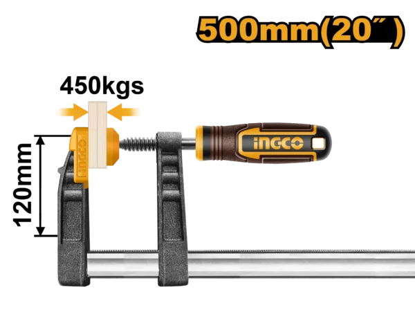 PRENSA F 120X500MM INDUSTRIAL INGCO