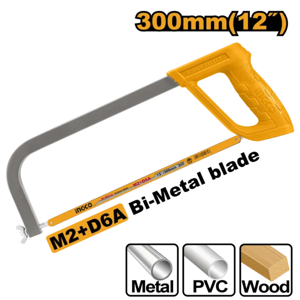 ARCO DE SIERRA PARA METAL 12"" INGCO