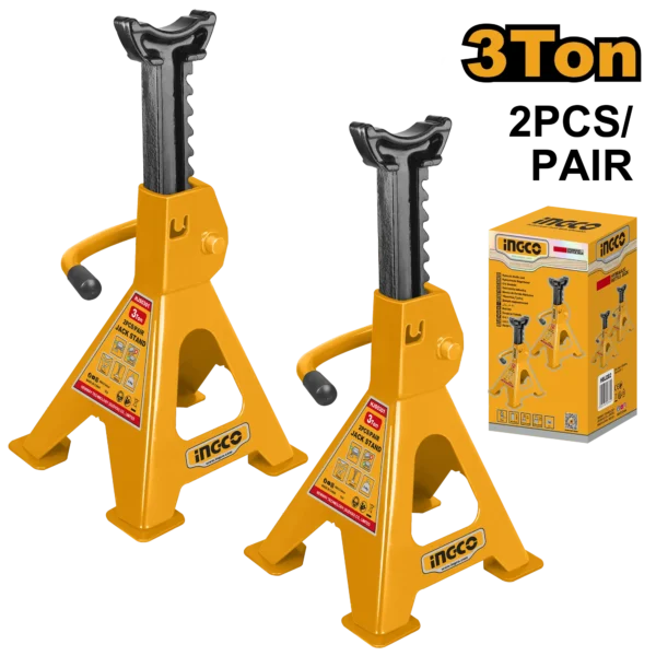 EMBANQUES PLEGABLE DE GATA 2 PIEZAS INGCO