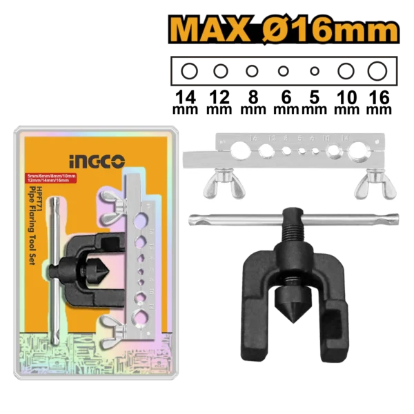 EXPANSOR DE CAÑERIAS COBRE/ALUM 5MM A 16MM INGCO