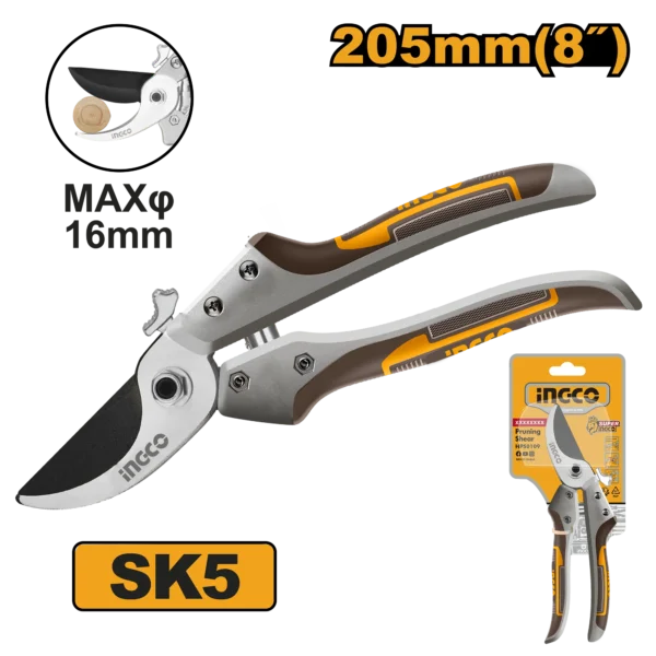 TIJERA DE PODAR 8" INDUSTRIAL INGCO