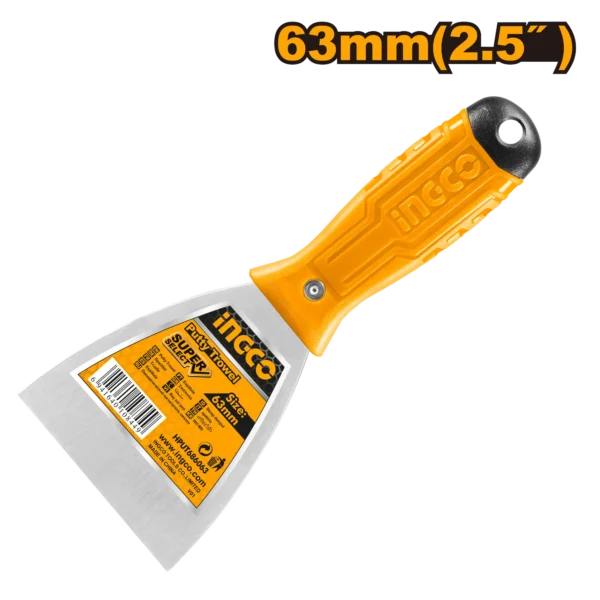 ESPATULA (2 1/2) 63MM AMARILLA PROFESIONAL INGCO