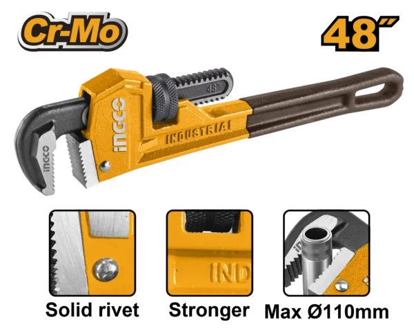 LLAVE DE TUBO 48" INDUSTRIAL INGCO
