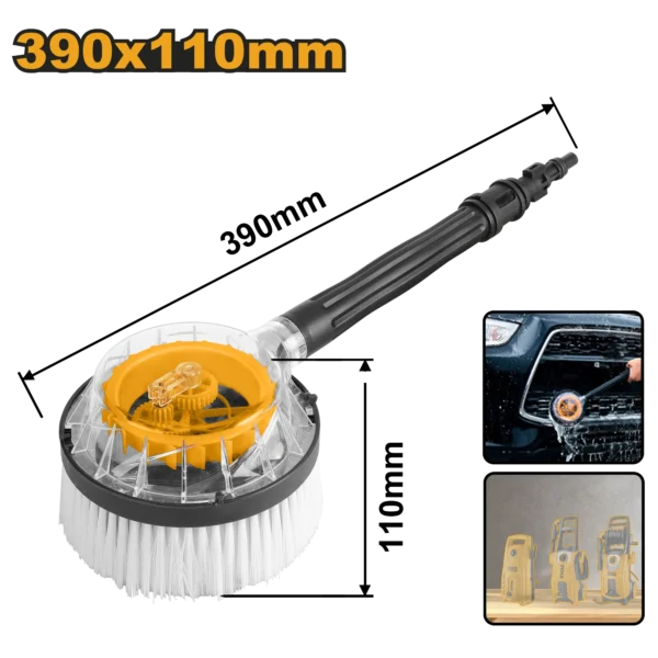 CEPILLO GIRATORIO PARA HIDROLAVADORA 390X110MM INGCO