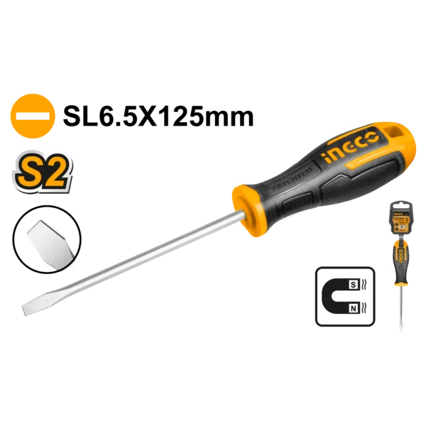 DESTORNILLADOR PLANO 5" INDUSTRIAL INGCO.