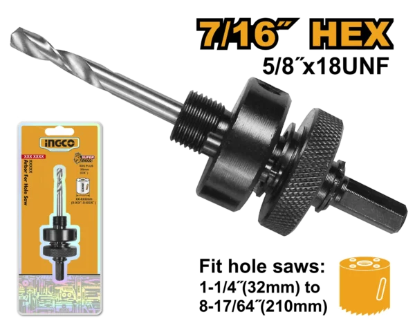 ACOPLE PARA SIERRA COPA 7/16" INGCO