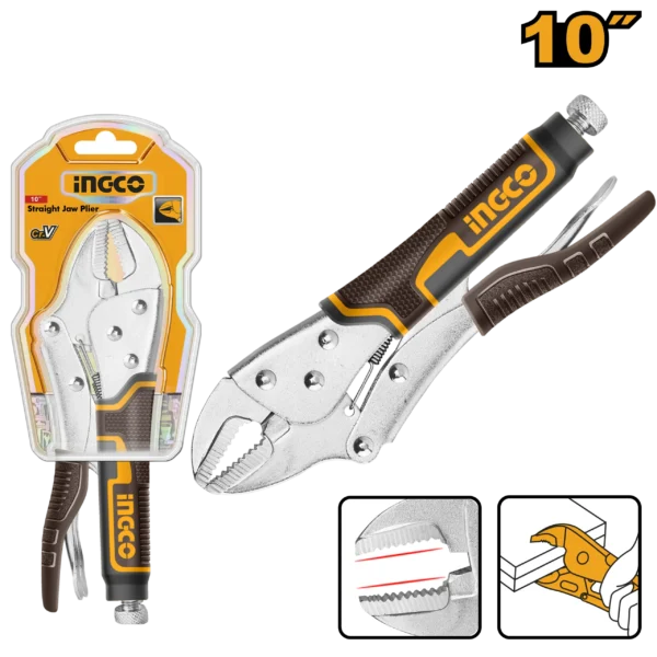 PLAYO DE PRESION 10" RECTO HRC38 -HRC48/ INGCO