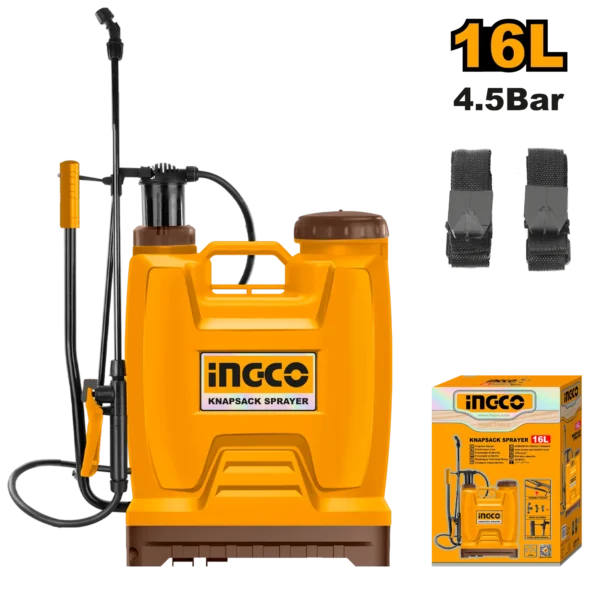 BOMBA FUMIGADORA T/MOCHILA 16L INGCO