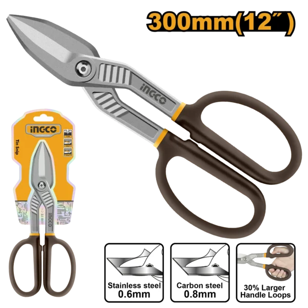 TIJERA DE TOL 12" INGCO