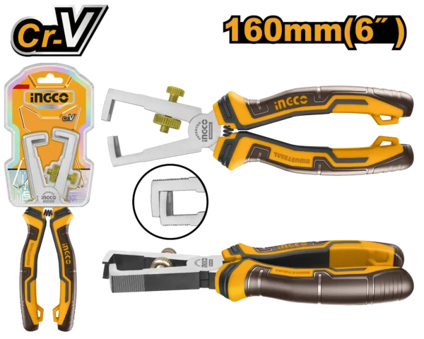 PINZA PELADORA DE ALAMBRE 160MM 6" INGCO