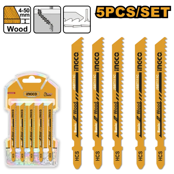 SET SIERRAS PARA MADERA 74MM 8TPI INGCO