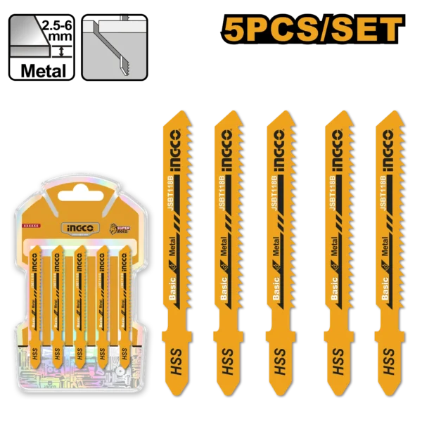 SET SIERRAS PARA METAL 50MM 12TPI INGCO