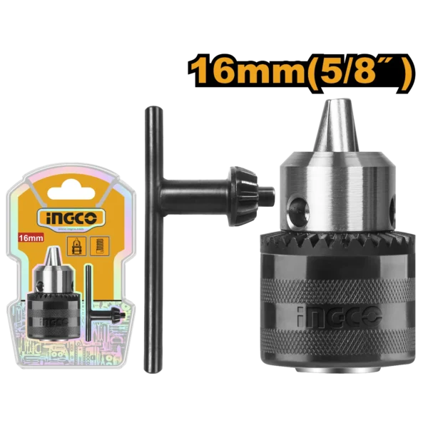 MANDRIL Y LLAVE DE TALADRO 5/8" 16MM INGCO