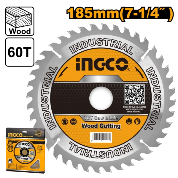 DISCO SIERRA TCT 60T 7-1/4" INGCO