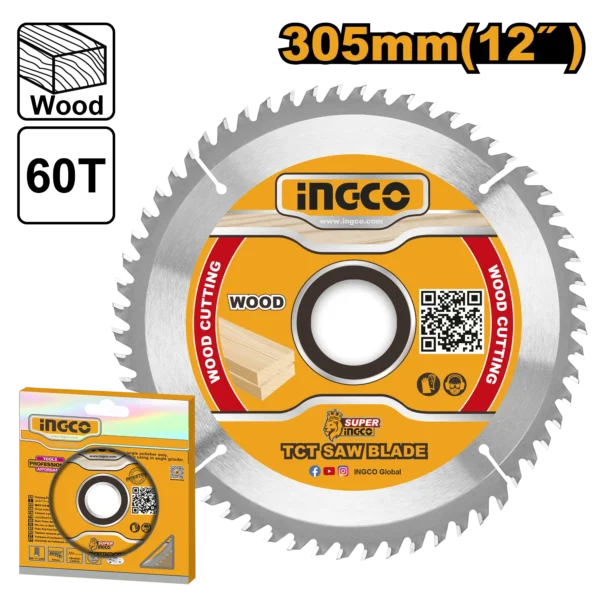 DISCO SIERRA TCT 60T 12" INGCO