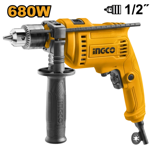 TALADRO DE IMPACTO 680W INGCO.