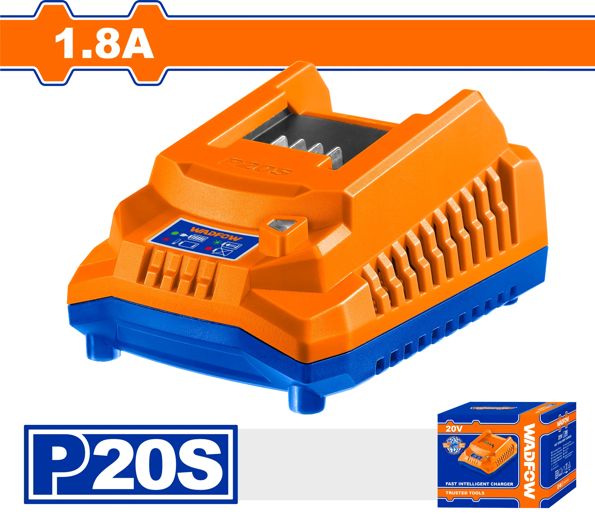 CARGADOR DE BATERIA 20V 1.8AM WADFOW