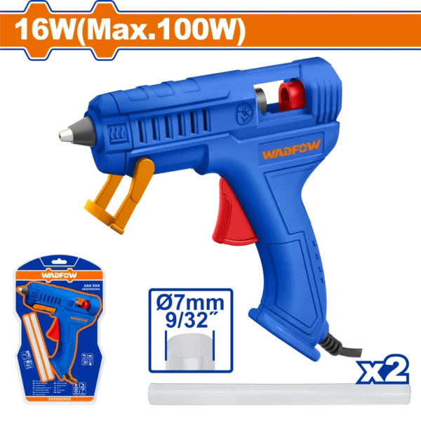 PISTOLA DE SILICON 100W 110-120V-60HZ WADFOW