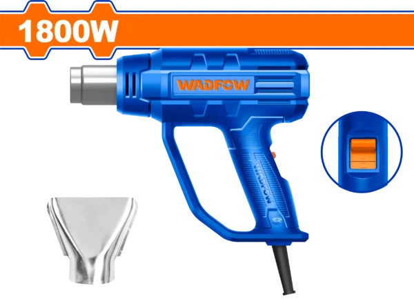 Pistola de calor Wadfow DE 350°C 550°C 110 120V