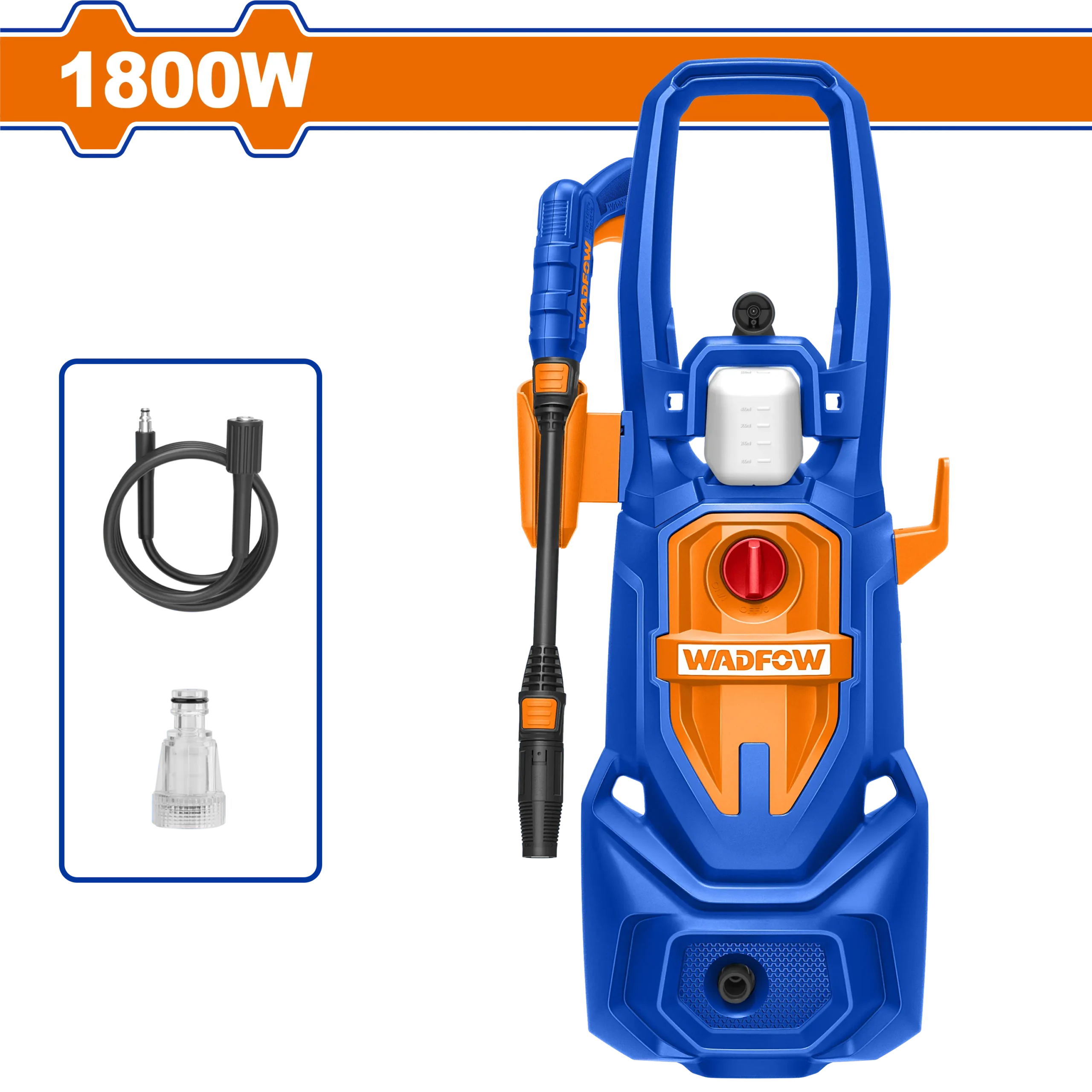 HIDROLAVADORA DE ALTA PRESION 1800W-1885 PSI WADFOW