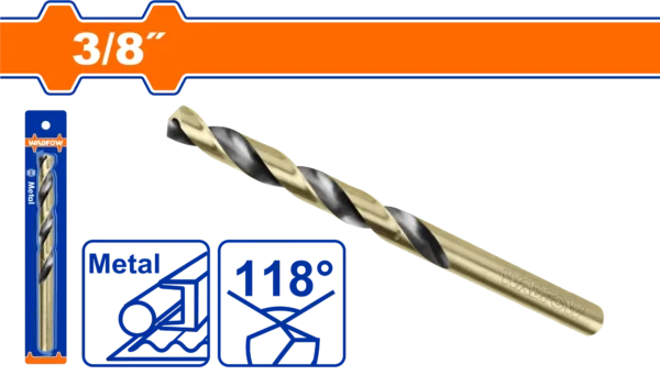 BROCA HSS DE 3/8"" WADFOW | Gala Importaciones