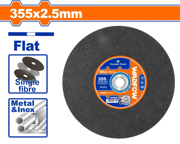 DISCO CORTE METAL 14" X1/8"X1" WADFOW | Gala Importaciones