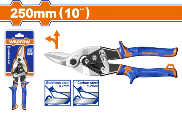 TIJERA DE AVIACION IZQUIERDA 10" PROFESIONAL WADFOW.