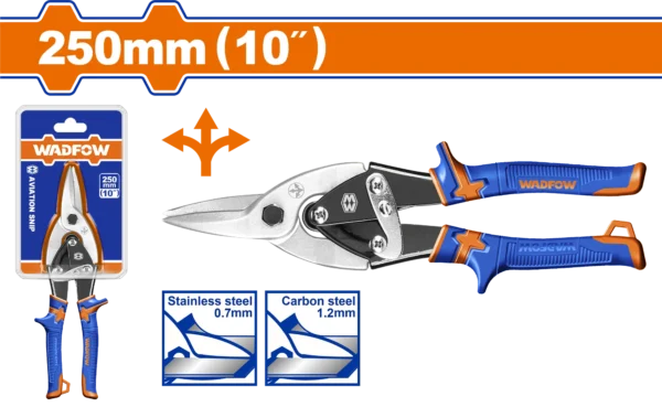 TIJERA DE AVIACION RECTA 10" PROFESIONAL WADFOW C/A