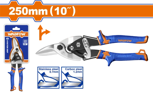 TIJERA DE AVIACION DERECHA 10" PROFESIONAL WADFOW.
