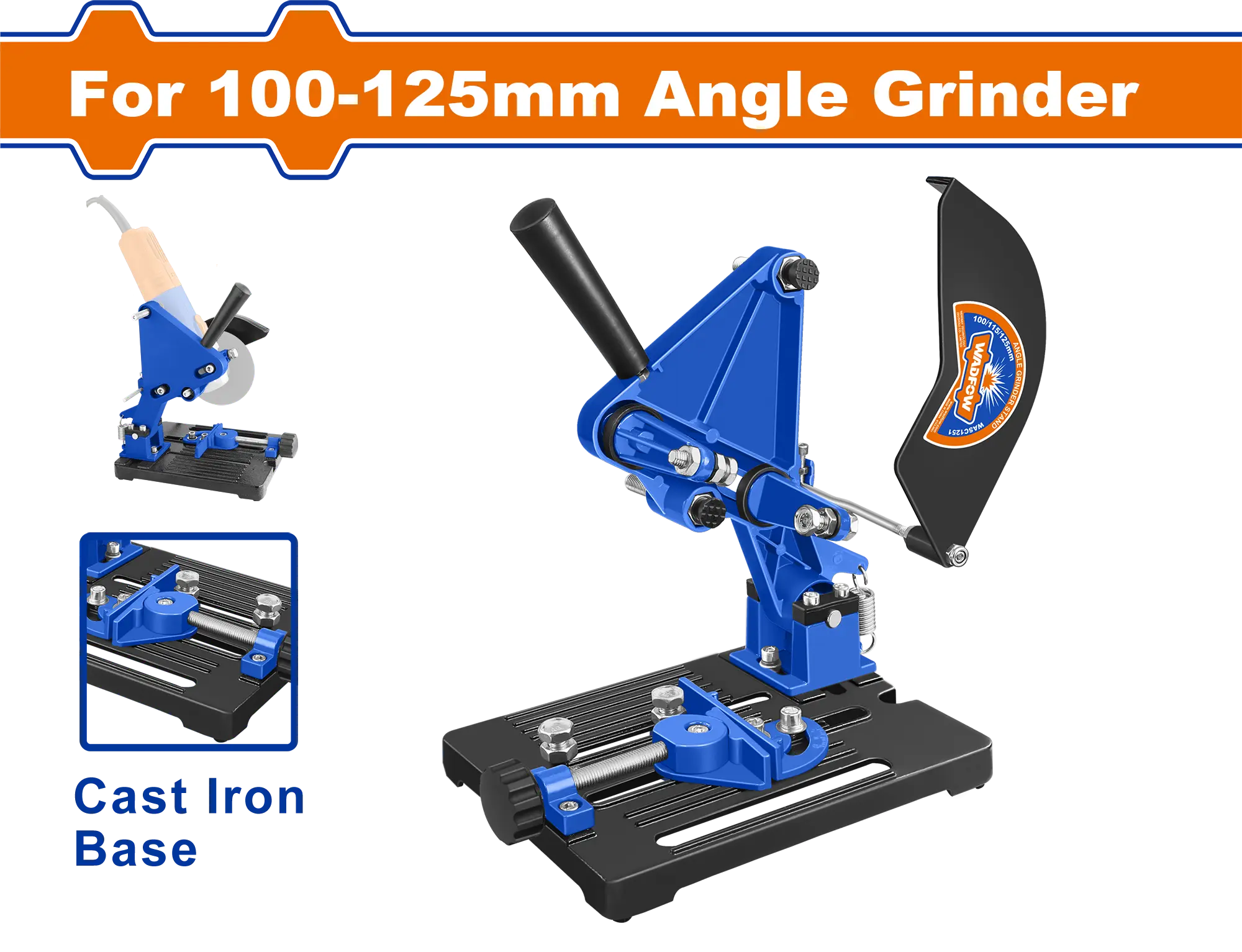 SOPORTE PARA AMOLADORA ANGULAR DE 100-125MM WADFOW