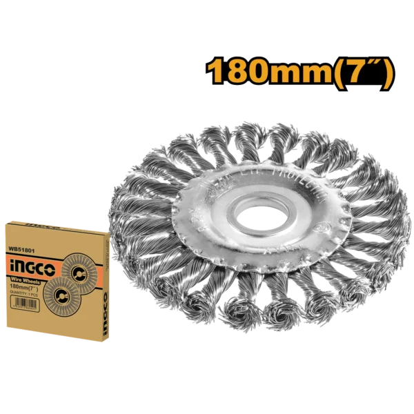 GRATA CIRCULAR ROSCADA RECTA 7"X5/8" INGCO