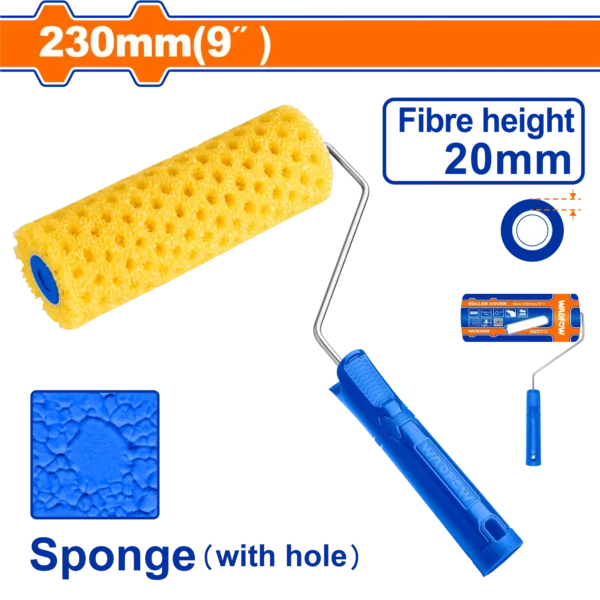 RODILLO PINTURA DE ESPONJA 9 pulgadas TEXTURIZADO WADFOW