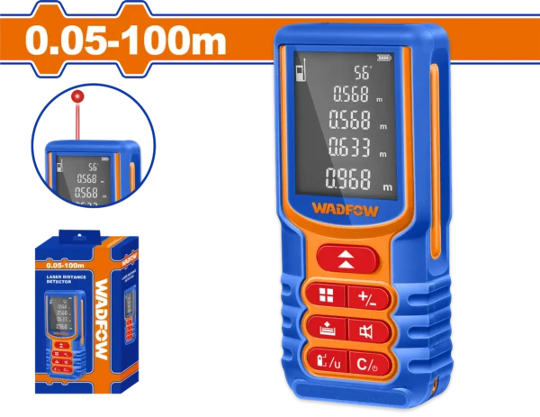 MEDIDOR DE DISTANCIA LASER 100M INDUSTRIAL WADFOW