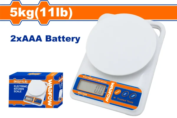 BALANZA ELECTRICA DE COCINA DE 0-5KG WADFOW